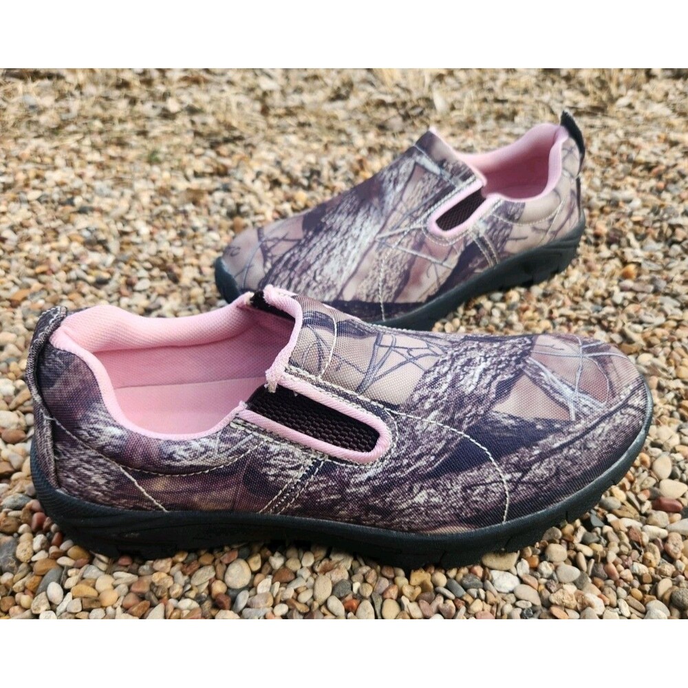 Red Head Camo Slip On Shoes Camo Brown Pink RedHead Size 10 M